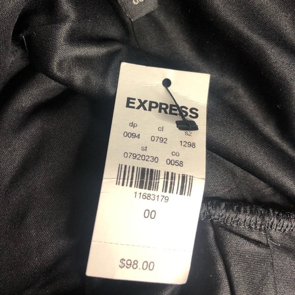 NWT Express black lace dress size 00 - Picture 12 of 14